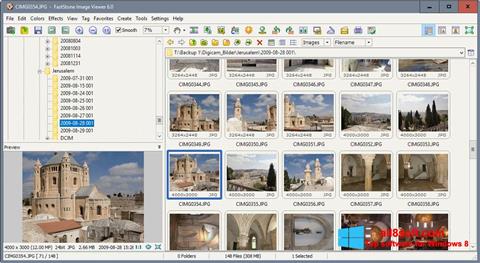 Ekran görüntüsü FastStone Image Viewer Windows 8