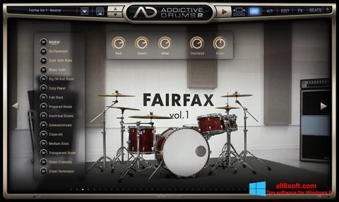 Ekran görüntüsü Addictive Drums Windows 8