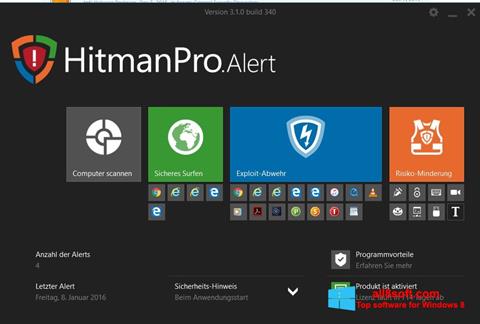 Ekran görüntüsü HitmanPro Windows 8