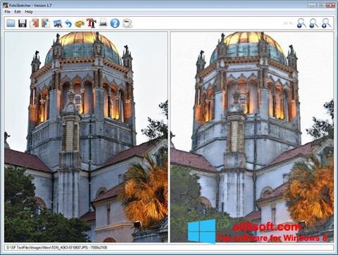 Ekran görüntüsü FotoSketcher Windows 8