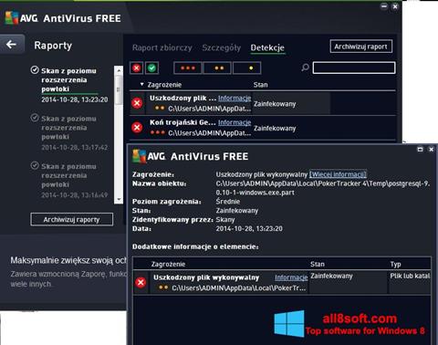Ekran görüntüsü AVG AntiVirus Free Windows 8