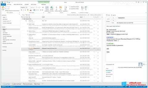 Ekran görüntüsü Microsoft Outlook Windows 8