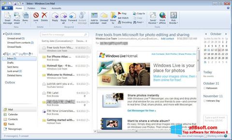 Ekran görüntüsü Windows Live Mail Windows 8