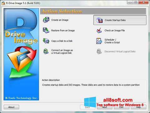 Ekran görüntüsü R-Drive Image Windows 8