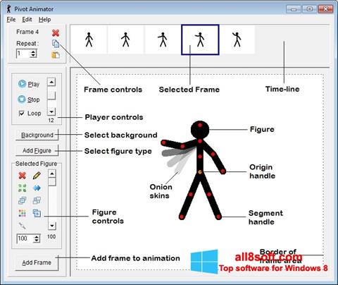 Ekran görüntüsü Pivot Animator Windows 8