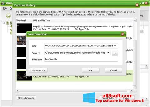 Ekran görüntüsü Free Video Catcher Windows 8