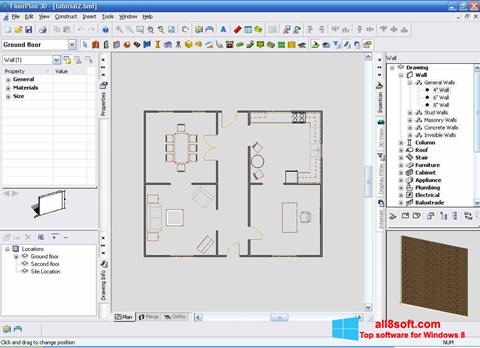 Ekran görüntüsü FloorPlan 3D Windows 8