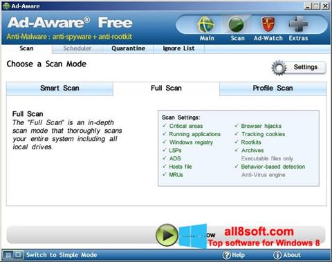 Ekran görüntüsü Ad-Aware Free Windows 8