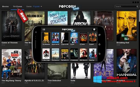 Ekran görüntüsü Popcorn Time Windows 8