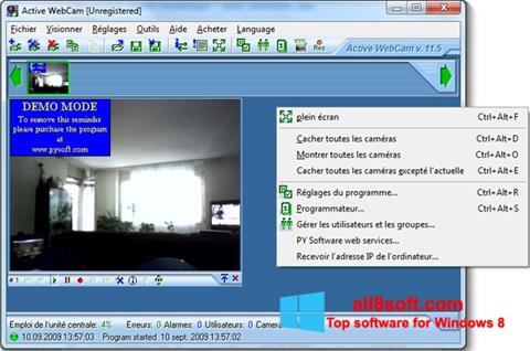 Ekran görüntüsü Active WebCam Windows 8