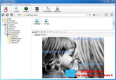 Ekran görüntüsü File Repair Windows 8