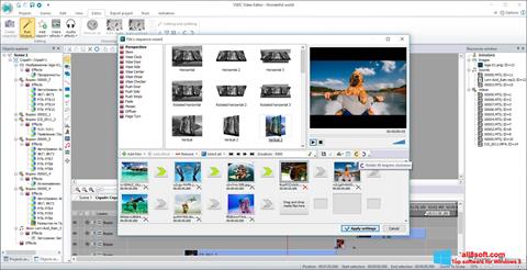 Ekran görüntüsü VSDC Free Video Editor Windows 8