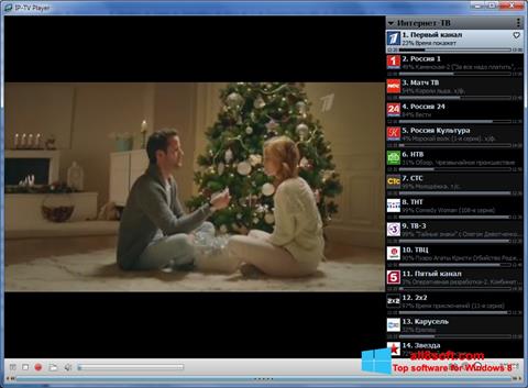Ekran görüntüsü IP-TV Player Windows 8
