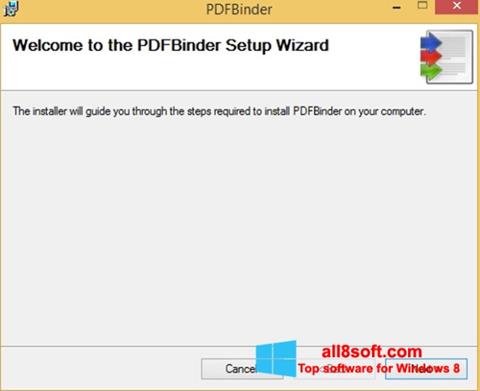 Ekran görüntüsü PDFBinder Windows 8