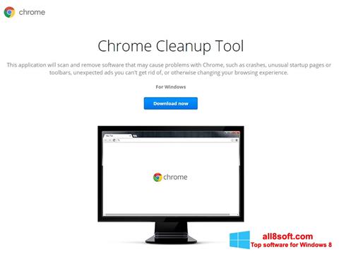 Ekran görüntüsü Chrome Cleanup Tool Windows 8