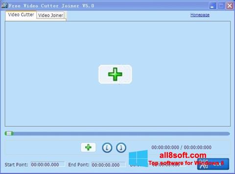 Ekran görüntüsü Free Video Cutter Windows 8