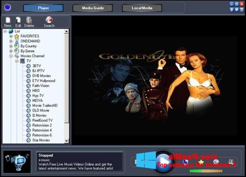 Ekran görüntüsü Online TV Live Windows 8