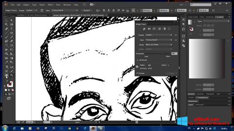 Ekran görüntüsü Adobe Illustrator Windows 8