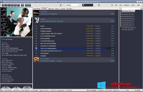 Ekran görüntüsü Foobar2000 Windows 8
